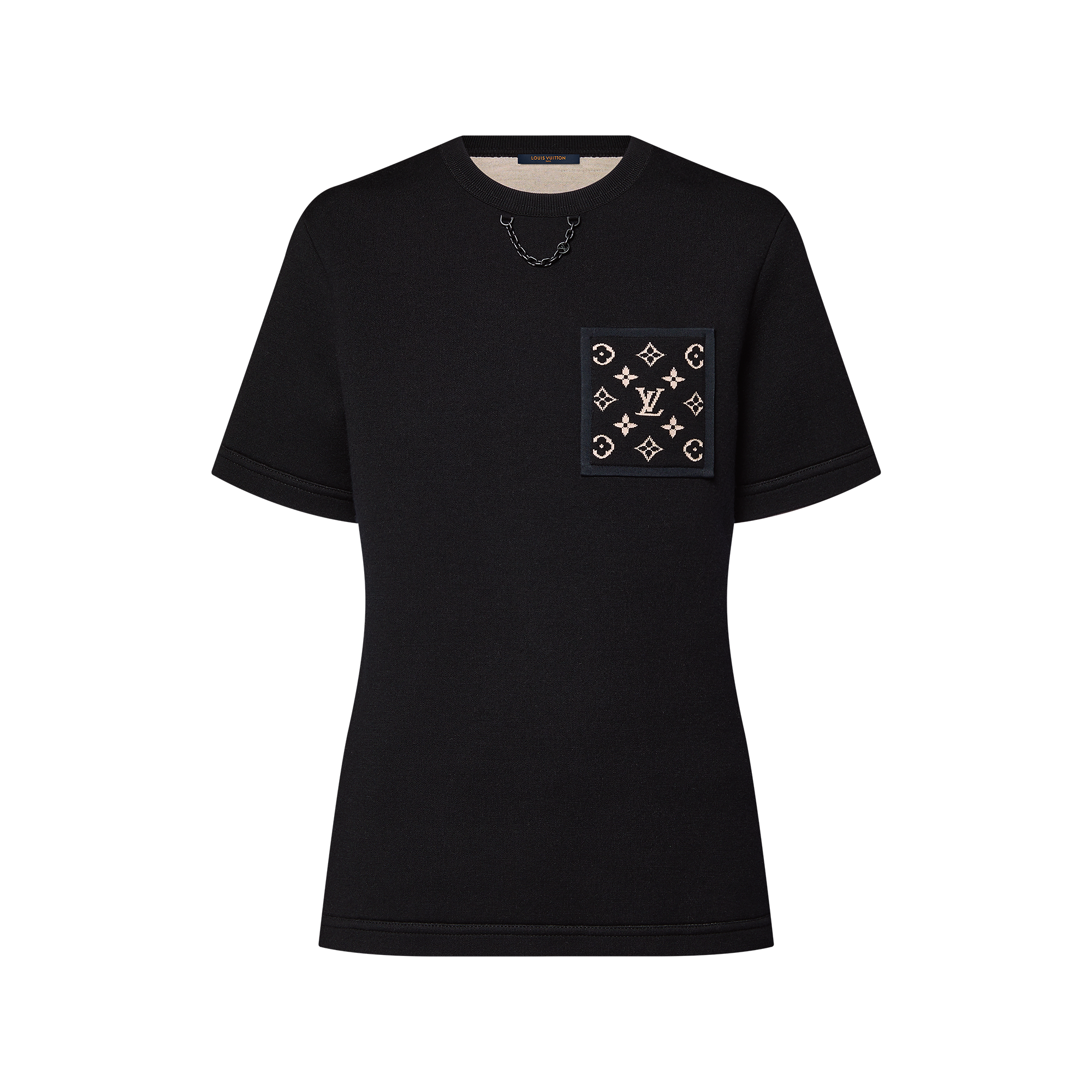 Shop LOUIS VUITTON Monogram Pocket T-Shirt at Beverly Center in